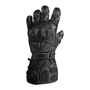 Guantes de moto de cuero genuino Guantes de carreras de motos Guantes de moto hechos a medida para hombres - Product Image 5