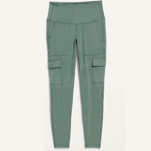 Women's 100% Cotton Fitness <b>Legging</b> Customizable Design for <b>Summer</b> Exercise - Product Image 1