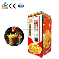 Distributeur automatique de frites et de chips certifié CE, directement de l'usine, entièrement automatique, en libre-service, avec écran tactile et SDK