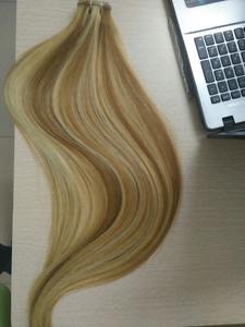 Top vente SDD Piano couleur vietnamien Remy cheveux faisceaux soyeux cheveux raides tissage Extensions prêt à expédier - Product Image 6