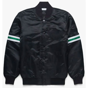 Chaquetas Varsity con Capucha de Lona de Poliéster/Algodón de Alta Calidad para Hombre, Transpirables, Tallas Grandes, para Invierno al Aire Libre - Product Image 3