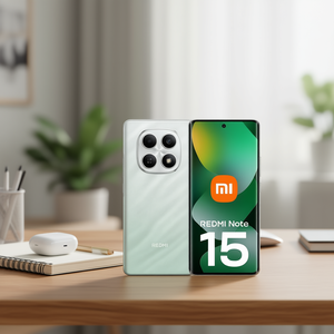 Teléfono Inteligente REDMI NOTE 15 4G LTE, Pantalla Verde Bosque de 6.77 Pulgadas, 256 GB de RAM, 8 GB de Almacenamiento, Batería de 6000 mAh, Modelo MZB0MNPEU - Product Image 3