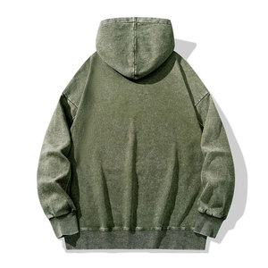 Fabriqué au Pakistan dernière conception sweats à capuche délavés à l'acide en gros basiques hommes sweats à capuche délavés à l'acide pour adulte - Product Image 2