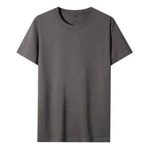 T-shirt streetwear premium pour homme, logo personnalisé, 100 % coton, séchage rapide, anti-plis, coupe oversize, lettrage, prix de gros - Product Image 2