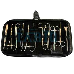 Nouvelle arrivée Kit complet de chirurgie vétérinaire pour étudiants Source d'alimentation manuelle Instruments chirurgicaux en acier - Product Image 4