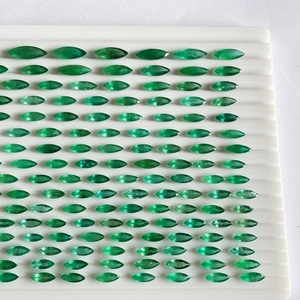 Marquesa de Esmeralda natural de calidad AAA de Zambia, excelente Color verde para la fabricación de joyas, pulido perfecto certificado IGI utilizado - Product Image 3