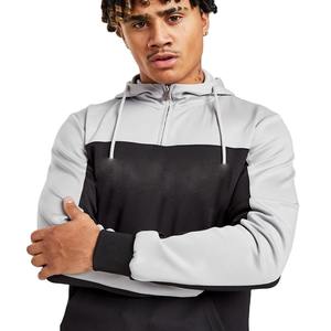 Survêtements personnalisés pour hommes en gros Respirant 100% Polyester Zipper Survêtement Bas quantité minimale de commande Training & Jogging Wear - Product Image 2