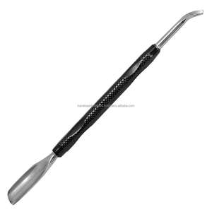 Pousse-cuticules professionnel en acier inoxydable à double extrémité, réutilisable, outil de manucure et pédicure, nettoyage des ongles, éliminateur de peaux mortes - Product Image 1