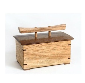 Caja de almacenamiento de madera rústica para decoración y almacenamiento del hogar - Product Image 3
