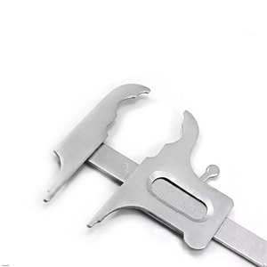 Calibrador decimal Boley, instrumento de laboratorio de ortodoncia Dental con bloqueo de palanca, garantía de 1 año, instrumentos quirúrgicos dentales - Product Image 6