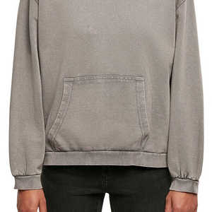 Sweat à capuche épais 600gsm Boxy sweat à capuche surdimensionné de haute qualité sans corde 100% coton blanc hommes sweat à capuche et sweat-shirt - Product Image 4