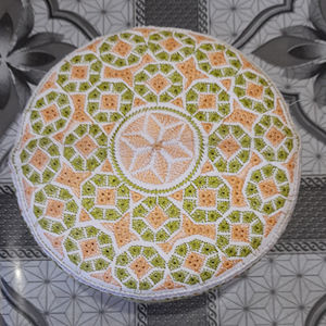 Gorro Barkati Islámico Omaní Bordado Personalizado de Alta Calidad, 100% Algodón, Gorro Musulmán Takke Masculino para las Cuatro Estaciones, Bangladesh - Product Image 1