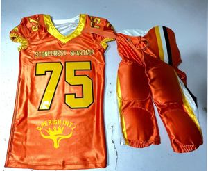 Maillot de football américain en sergé personnalisé de haute qualité et à prix raisonnable - Product Image 6