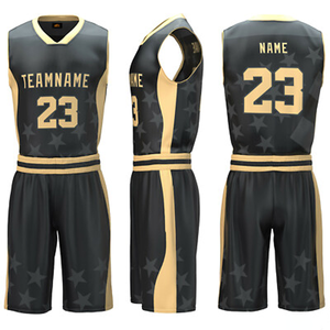 Les plus grands portent des vêtements d'athlétisme personnalisés de haute qualité, un nouveau design de costumes d'équipe imprimés pour le basket-ball, vente en gros - Product Image 3