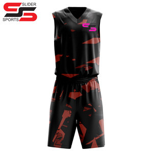 Nouveau modèle Ensemble d'uniformes de basket-ball pour femmes Vêtements de basket-ball pour jeunes Maillot de basket-ball international personnalisé par sublimation pour hommes - Product Image 3