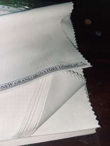 Nueva Camisa de Tela Dobby Lisa Teñida, de Gran Calidad, Anti-Pilling, de 58 Pulgadas para Niños y Niñas - Product Image 1