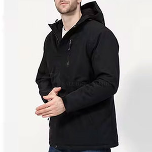 Nouvelle Arrivée Veste Slim Auto-Chauffante en Polyester pour Homme Style Urbain Hiver avec Col Montant Respirante Séchage Rapide Service OEM - Product Image 4