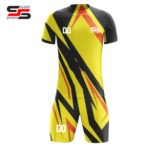 Wholesale 2025 Full Soccer <b>Kits</b> Men's Clothing Custom Club Jersey Soccer Football With Logo Sublimation Retro Soccer Uniform - Product Image 3