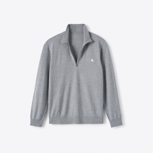 Pull-over pour homme en coton 100% doux, respirant, coupe ajustée, manches longues, avec logo sur le devant, vente en gros personnalisée - Product Image 4