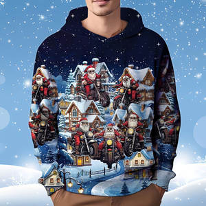 Wholesale High Quality Cotton Hoodies and Sweatshirts Cotton Fleece Christmas Hoodies on Sale 500gsm Hoodies For Men - Product Image 1