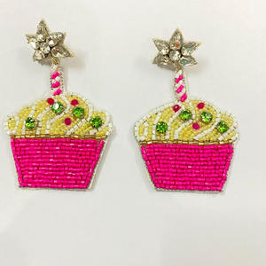 Boucles d'oreilles modernes en résine pour femmes, bijoux de mode pour femmes, boucles d'oreilles artisanales indiennes, meilleures ventes - Product Image 5