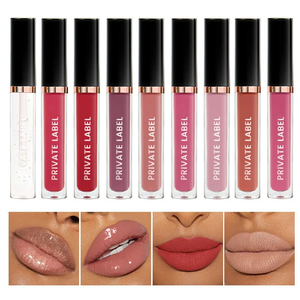 Fournisseur de cosmétiques en gros, rouge à lèvres liquide mat à haute pigmentation, léger, résistant aux bavures, imperméable, marque privée OEM - Product Image 3