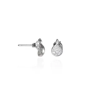 Women's 925 Silver Cubic Zirconia <b>Stud</b> Earrings Fashion Jewelry Gift Polished - Product Image 1