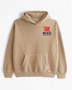 Sweat à capuche oversize streetwear hiver homme femme, épaules tombantes, 100% coton, service OEM numérique, respirant, séchage rapide, poche - Product Image 3