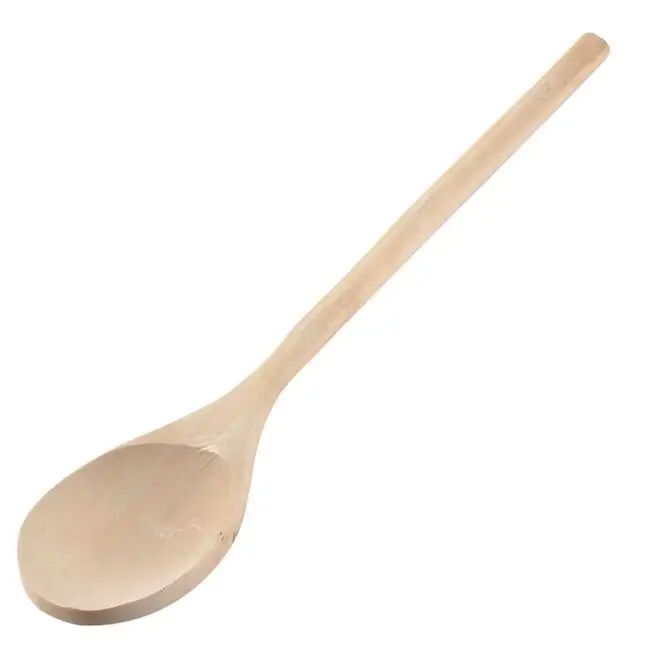 Ash hardwood spoon: lightweight and appropriate for all meals" Ash is a white wood that makes wooden spoons light and simple