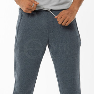 EVER GLOW Custom Training Wear Men's Waterproof Breathable 100% Cotton Casual Sports Running Jogging <b>Trousers</b> <b>Drawstring</b> Closure - Product Image 2