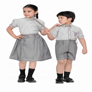 Uniformes de escuela primaria de material de grado Certificado conjunto de vestido logotipo personalizado de alta calidad unisex para niños de todas las edades - Product Image 4