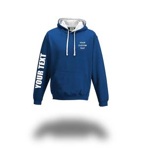 Sudaderas con capucha personalizadas de alta calidad para hombre, logotipo bordado, vendedor superior, fabricantes de ropa OEM ODM, pantalones de chándal teñidos lisos de invierno - Product Image 2