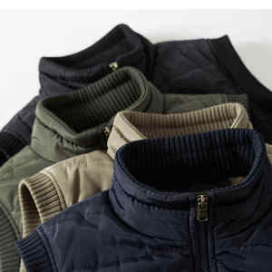Chaquetas OEM Logotipo personalizado Chaqueta acolchada para hombre Mantener caliente Chaleco de invierno para hombre - Product Image 5