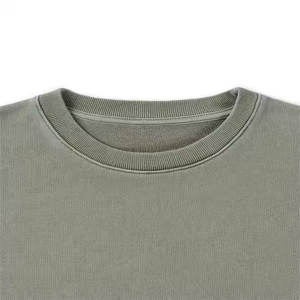 Sweat-shirt à capuche pour homme de qualité supérieure 100% coton respirant tendance imprimé motif uni broderie saison hivernale service OEM - Product Image 6