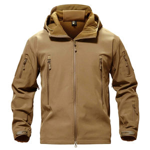 Nueva llegada transpirable chaqueta Softshell para hombre chaqueta al aire libre de alta calidad chaqueta Softshell para hombre al aire libre personalizada para OEM - Product Image 1