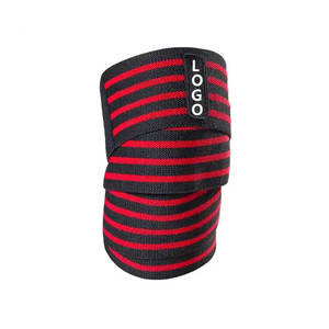 Bandes de genou en néoprène élastique de haute qualité, réglables, respirantes, légères, protection professionnelle pour la remise en forme - Product Image 2