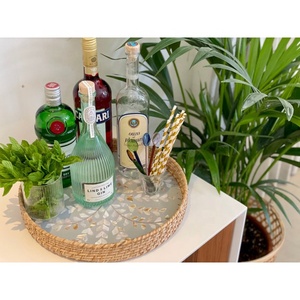 Bandeja para servir con incrustaciones de perlas para madre, tamaño personalizado para Ramadán, especiales, Eid Kareem, nuevo diseño de lujo - Product Image 2