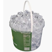 Seaux et fûts d'emballage réutilisables en plastique PP américain de qualité alimentaire, sans BPA, durables, personnalisables, certifiés ISO, avec couvercle, 2 litres, DYK2180