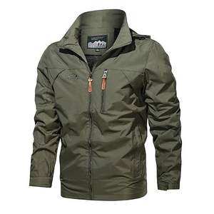 Veste d'extérieur imperméable et chaude en softshell avec doublure en coton - Product Image 3