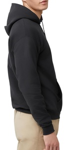 Bangladesh hizo 100% algodón hombres pulóver Sudadera con capucha antiarrugas francés Terry cómodo manga larga hombro pendiente cuello estampado - Product Image 5