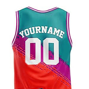 Uniforme de baloncesto con impresión por sublimación de excelente calidad superventas, camisetas de secado rápido para adultos en camisetas y camisetas personalizables de talla grande - Product Image 5