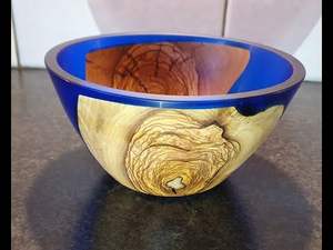 ENSALADERA DE MADERA Y RESINA NATURAL HECHA A MANO DE DECORACIÓN PERFECTA VINCULADA Buena calidad para uso doméstico y en restaurantes para fiestas - Product Image 6