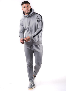 Survêtement surdimensionné vierge personnalisé en polaire baggy lourd pour hommes sweat à capuche et pantalon de survêtement pour hommes tenues d'entraînement - Product Image 4