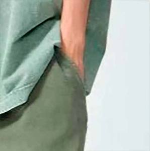 Mode haute qualité lavé à l'acide 440 Gsm Vintage Gym pantalon court coton cordon taille été hommes Shorts - Product Image 3