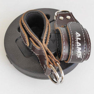 Sangles de cheville en cuir en gros, faible MOQ, accessoires de fitness pour la salle de sport, prix bas, sangles de cheville en cuir - Product Image 2