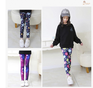 Leggings de algodón de alta calidad para niñas modernos y cómodos - Product Image 1
