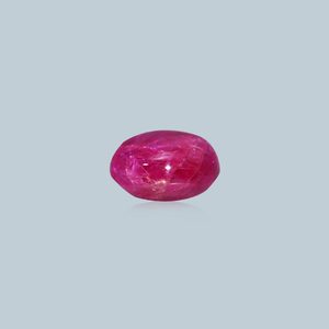 Pierre précieuse facettée en rubis étoilé 5,27 carats, naturelle ou synthétique, jaune, orange, bleu, rose, rouge, orange, créée en laboratoire, polie, sculptée, 8 mm, 1 mm - Product Image 2
