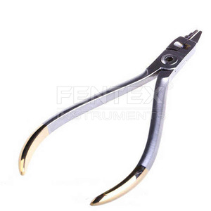 Pinzas de extracción dental de acero inoxidable, alicates dentales de raíz alemana, fuente de alimentación Manual, consumibles dentales - Product Image 1