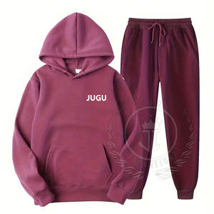 Survêtements d'hiver à capuche pour hommes, personnalisables avec logo, respirants, écologiques, légers et décontractés, couleur unie – Approvisionnement direct usine 2025 - Product Image 1