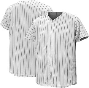 Dernier design Maillot de baseball pour hommes à bas prix Maillot de baseball à sublimation de couleur unie et de taille personnalisée Uniformes de chemise - Product Image 1